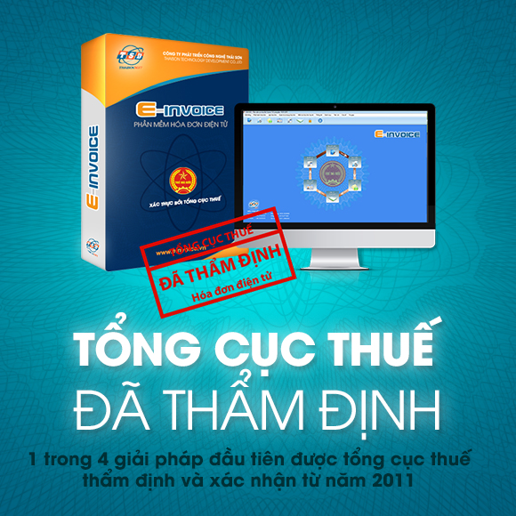 E-Invoice là phần mềm hóa đơn điện tử uy tín, được Tổng cục Thuế chứng nhận