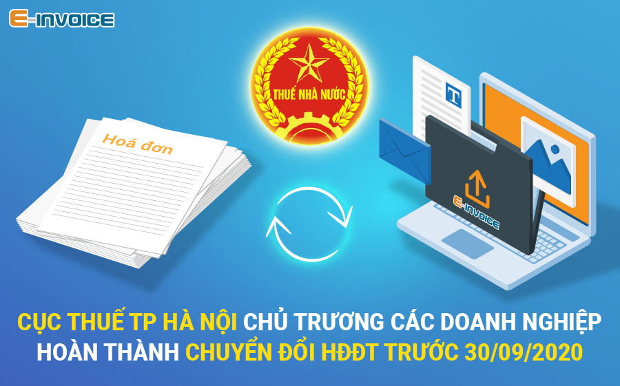 Hà Nội phấn đấu đạt 100% doanh nghiệp sử dụng hóa đơn điện tử