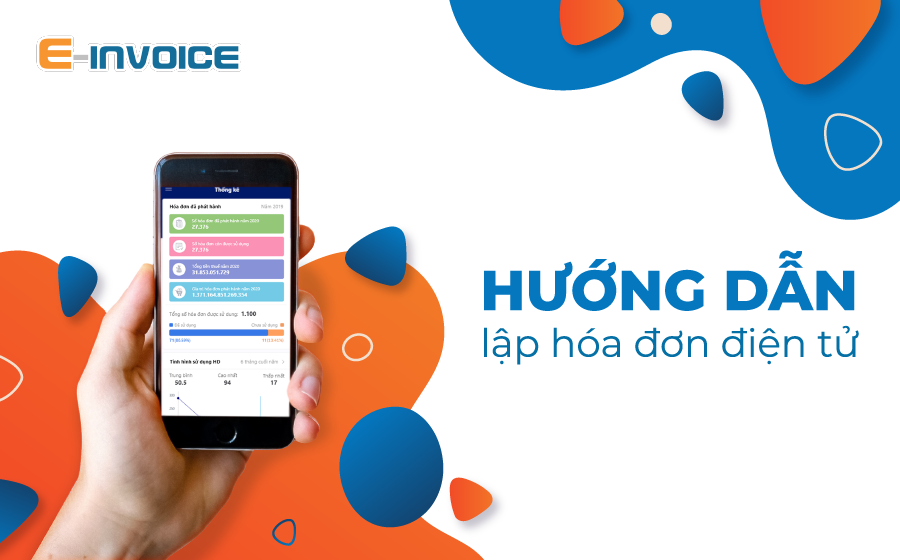 Lập hóa đơn điện tử trên app Einvoice