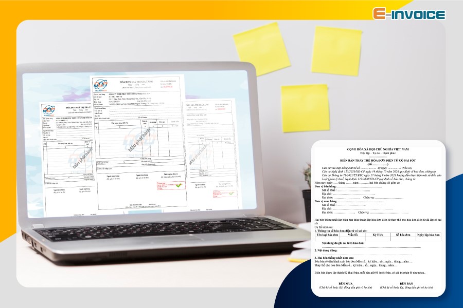 Hóa đơn sai sót thì xử lý thế nào?