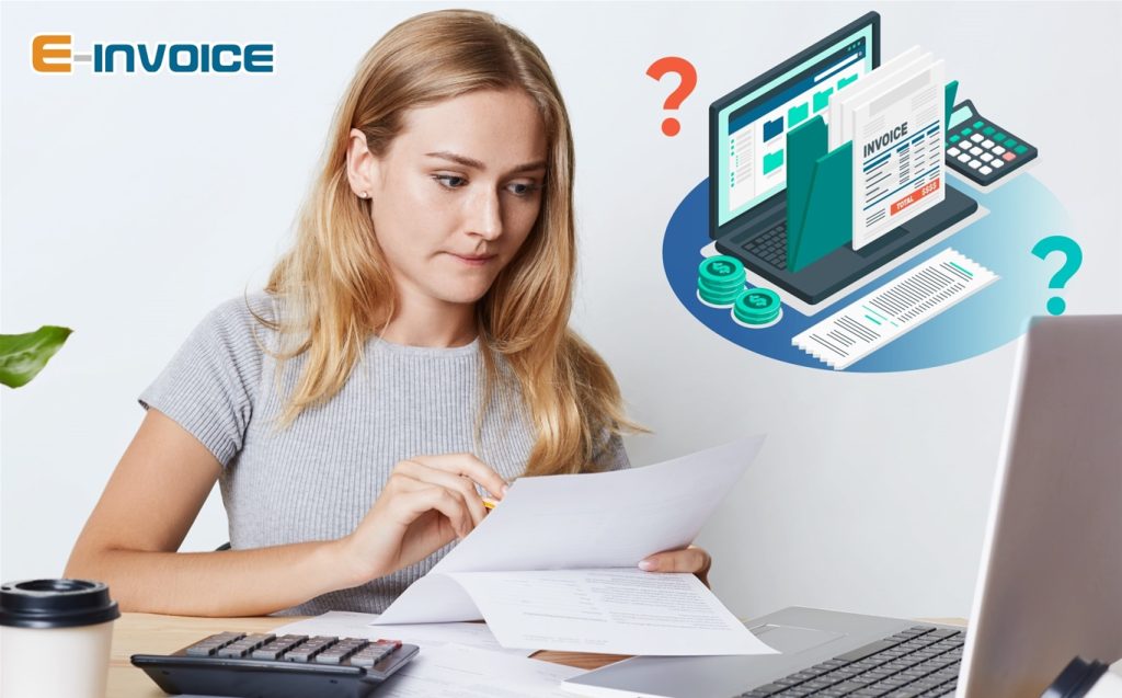 Quy định bản thể hiện của hóa đơn điện tử