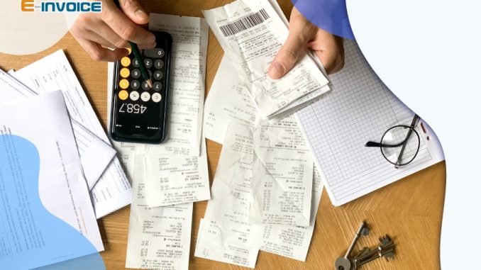 Hóa đơn bán hàng tích hợp biên lai thu phí