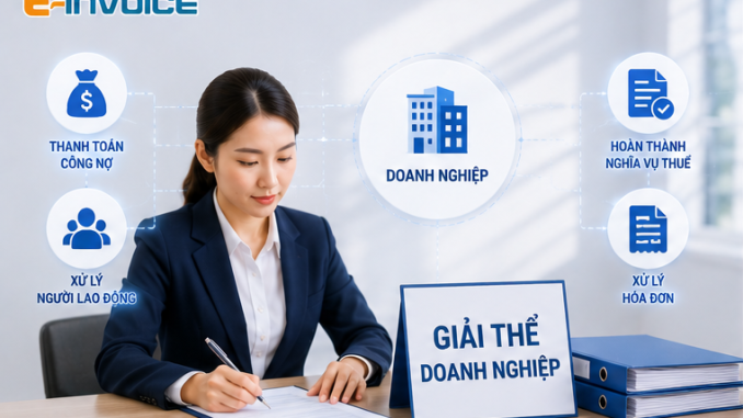 Thủ tục giải thể doanh nghiệp