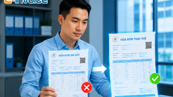 Lập hóa đơn thay thế khi nào?